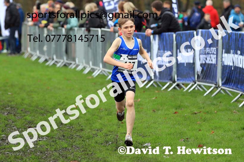 Boys Under-13s, 2022 British Athletics Cross Challenge, Sefton Park, Liverpool.  Photo: David T. Hewitson/Sports for All Pics